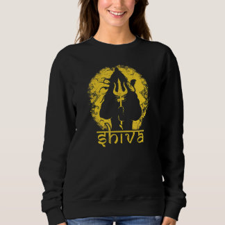 Sweatshirt Shiva Trident Divin Hommes Dieux Hindous Lord Shiv