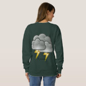 Sweatshirt Shivering Rainy Day Penguin Thunder_Cove (Dos entier)