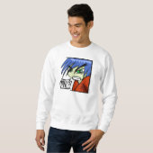 Sweatshirt Shonen ! - Dessin de Manga d'Anime d'Ushio (Devant entier)