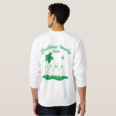 Sweatshirt Shore Birds: Embrace Beachy Days  (Dos entier)