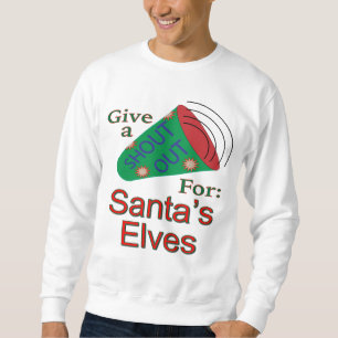 Sweatshirt Shout Out pour Père Noël Elves