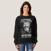 Sweatshirt Si J'Avais Manqué Mon Pitbull, Mon Coeur Serait Vi (Devant entier)