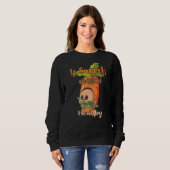 Sweatshirt Si Les Carottes Sont Incluses Restauration Rapide (Devant entier)