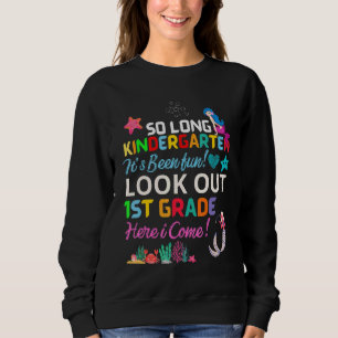 Sweatshirt Si Longs Jardin D'Enfants Regardez Ici Je Viens Me