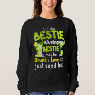 Sweatshirt Si Perdu Drunk S'il vous plaît retourner à Bestie