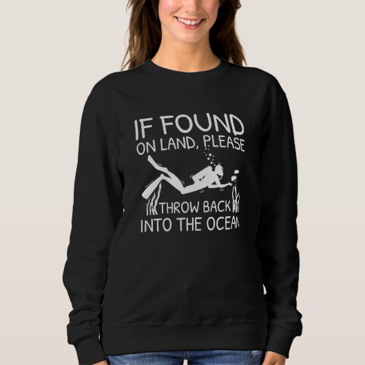 Sweatshirt Si Trouvé Sur Terre (Devant)