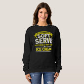 Sweatshirt Si Vous Recherché Un Service Doux Devrait Partir D (Devant entier)