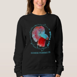 Sweatshirt Siamese Combattre le poisson Betta Life Betta Fish