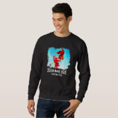 Sweatshirt Siamese Combattre le poisson Betta Life Betta Fish (Devant entier)