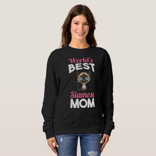 Sweatshirt Siamese Maman 1 (Devant entier)