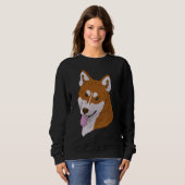 Sweatshirt Sibérie Husky Red (Devant entier)