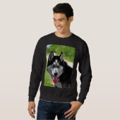 Sweatshirt Sibérien Husky (Devant entier)