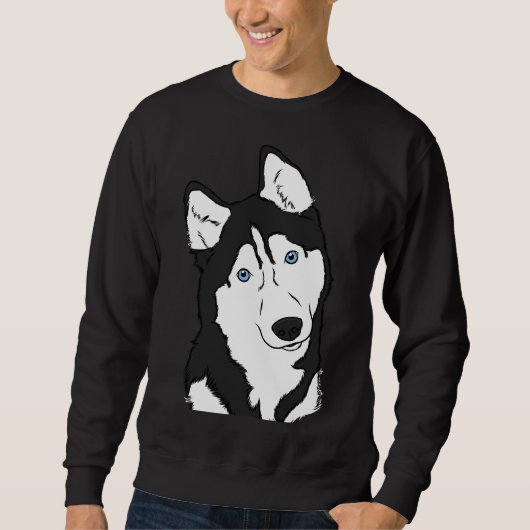Sweatshirt Sibérien Husky 4 (Devant)