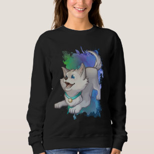 Sweatshirt Sibérien Husky Dog W Job Le Maître Artiste Escape