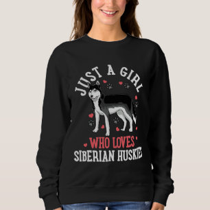 Sweatshirt Sibérien Husky Lovely Chien Chien Pet Chien