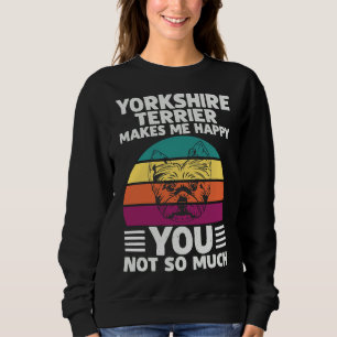 Sweatshirt Sibérien Husky Me Rend Heureux Que Tu Ne Sois Pas