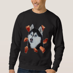 Sweatshirt Sibérien Husky Sibérien Husky Chien Tee