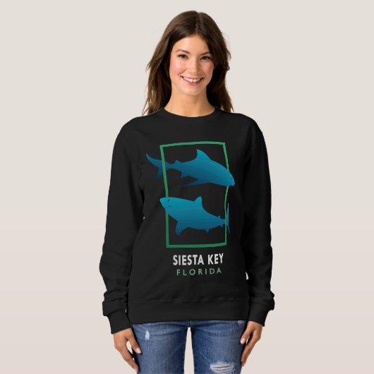 Sweatshirt Siesta Key  Florida  Souvenir  1 (Devant entier)