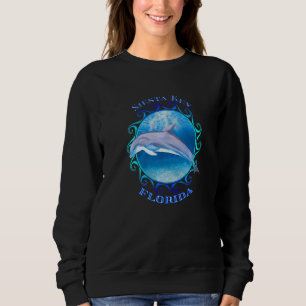 Sweatshirt Siesta Key Florida Vacances Souvenir Dauphin