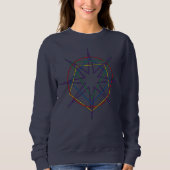 Sweatshirt Sigil de Géométrie Sacrée (Devant)