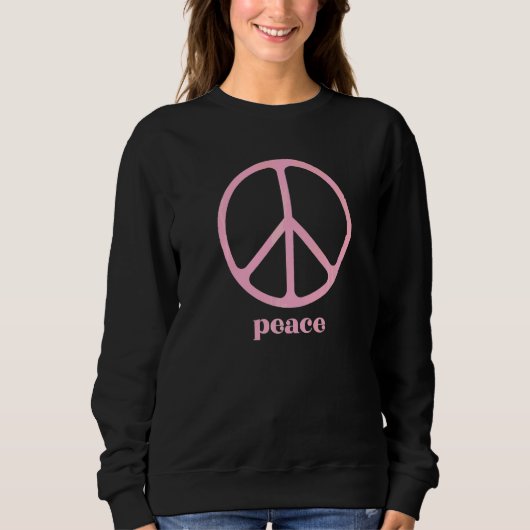 Sweatshirt Signe de paix Paix (Devant)