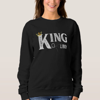 Sweatshirt Signe du zodiaque Balance Équipe Normale Roi Balan
