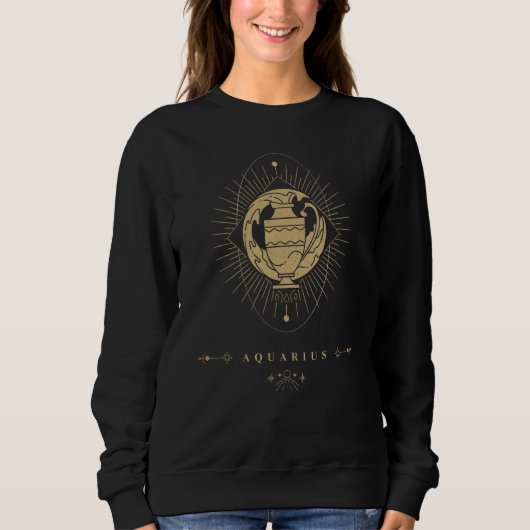 Sweatshirt Signe du zodiaque Verseau (Devant)