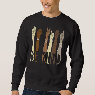 Sweatshirt Signe Langue des Signes Main Parlante Interprétati