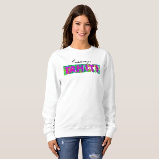 Sweatshirt SIGNE Tahiti Thunder_Cove (Devant entier)