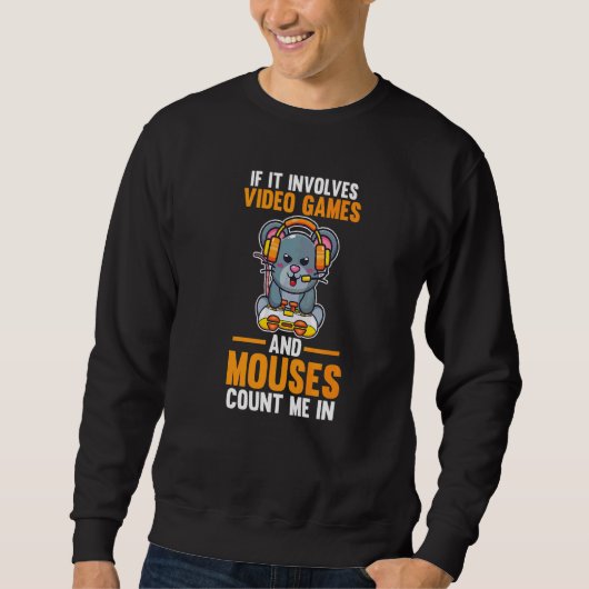 Sweatshirt S'Il S'Agit De Jeux Vidéo Et Maisons (Devant)