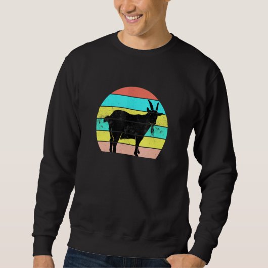 Sweatshirt Silhouette de chèvre (Devant)