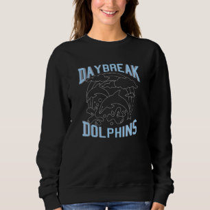 Sweatshirt Silhouette Dolphins Daybreak Élémentaire Spi