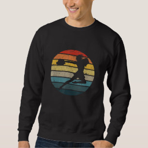 Sweatshirt Silhouette pom-pom girl Sur Un Soleil Rétro Dérang