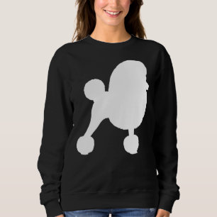 Sweatshirt Silhouettes Fancy Toy Poodle