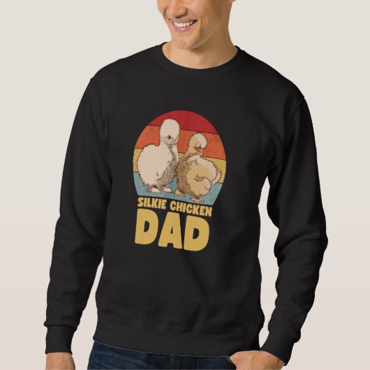 Sweatshirt Silkie Chicken Papa (Devant)