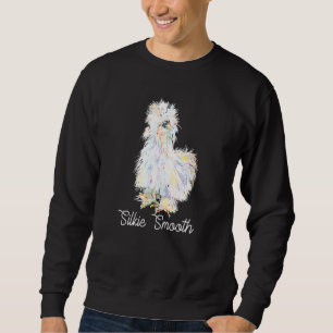 Sweatshirt Silkies colorées Lisse Sikie Poulets Fluffés de po