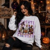 Sweatshirt Silly Geese Halloween