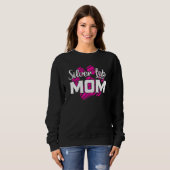 Sweatshirt Silver Lab Mama Fur Maman Chien (Devant entier)