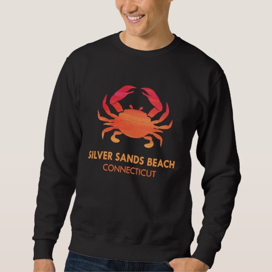 Sweatshirt Silver Sands Beach  Connecticut  Souvenir (Devant)