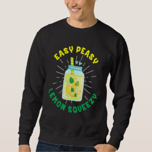 Sweatshirt Simple Citron pâle Squeezy Lemonade Juice Stand Le