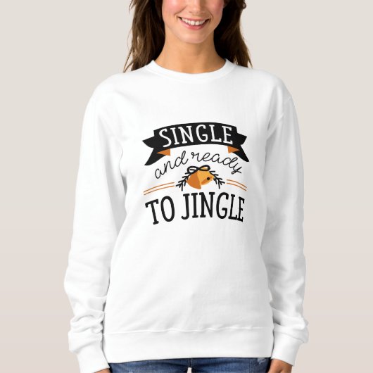 Sweatshirt Simple Et Prêt À Jingler (Devant)