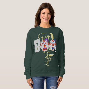 Sweatshirt Simple Happy Halloween Boo famille et amis