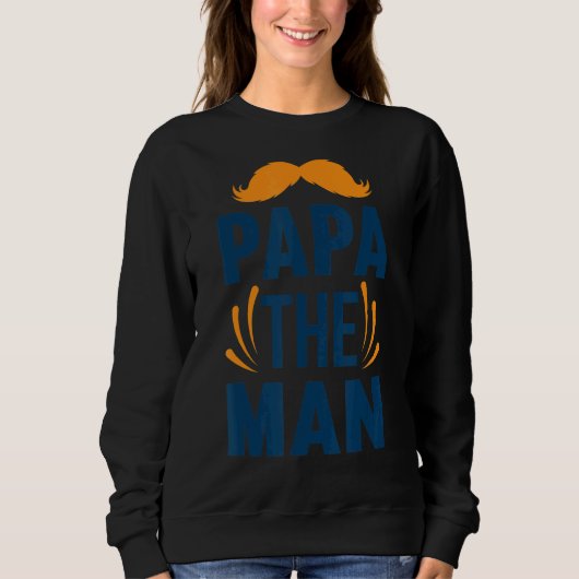 Sweatshirt Simple Papa L'Homme (Devant)