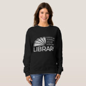 Sweatshirt Simple sweat-shirt de bibliothèque (Devant entier)