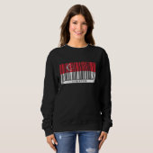 Sweatshirt Singapour Drapeau Singapour Héritage Singapour Cod (Devant entier)