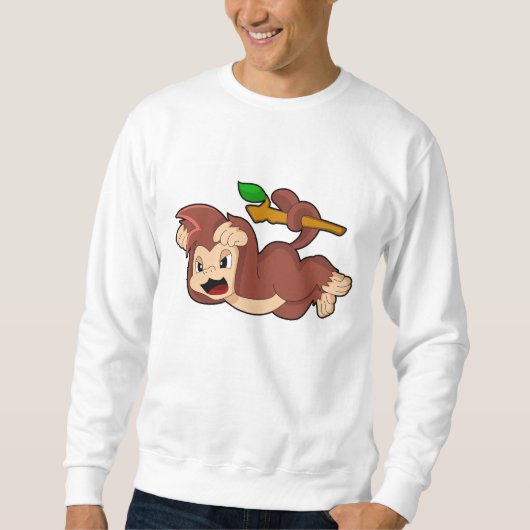 Sweatshirt Singe rugissant (Devant)