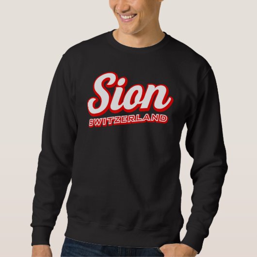 Sweatshirt Sion Suisse (Devant)