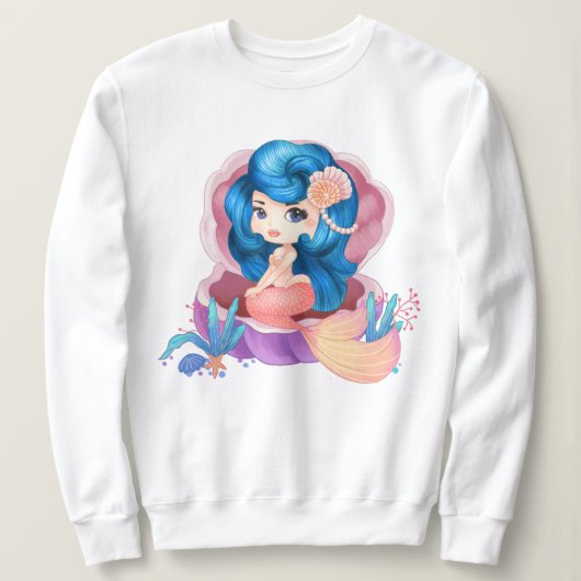 Sweatshirt Sirène (Design devant)