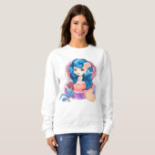 Sweatshirt Sirène (Devant entier)