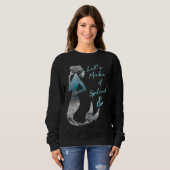 Sweatshirt Sirène d'océan Faisons un éclaboussure (Devant entier)